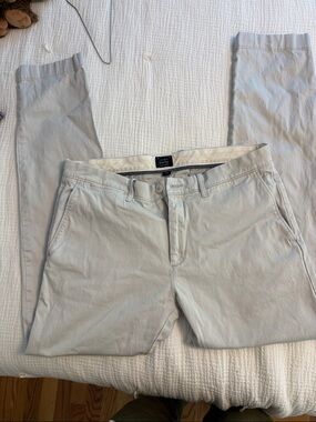 J. Crew Light Gray Men's Chino Pants